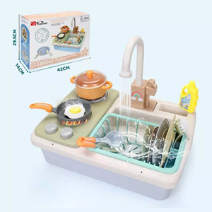 اسباب بازی سینک ظرفشویی کودک همراه با اجاق گاز FIVESTAR TOYS LERNING FUN_اسباب بازی
